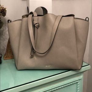 Grey Nine west bag! Barely used!